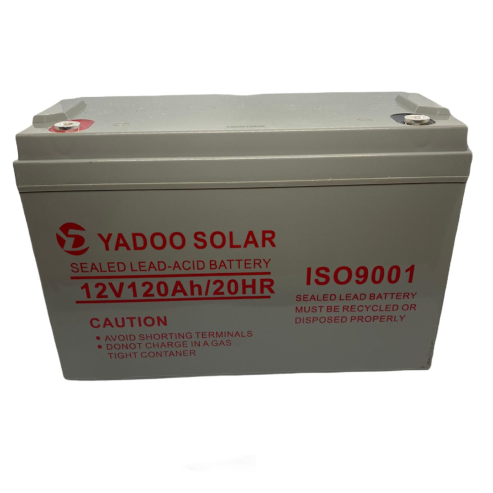 Batteria ricaricabile 12v 120ah solare eolia batterie accu piombo gel  accumulatore