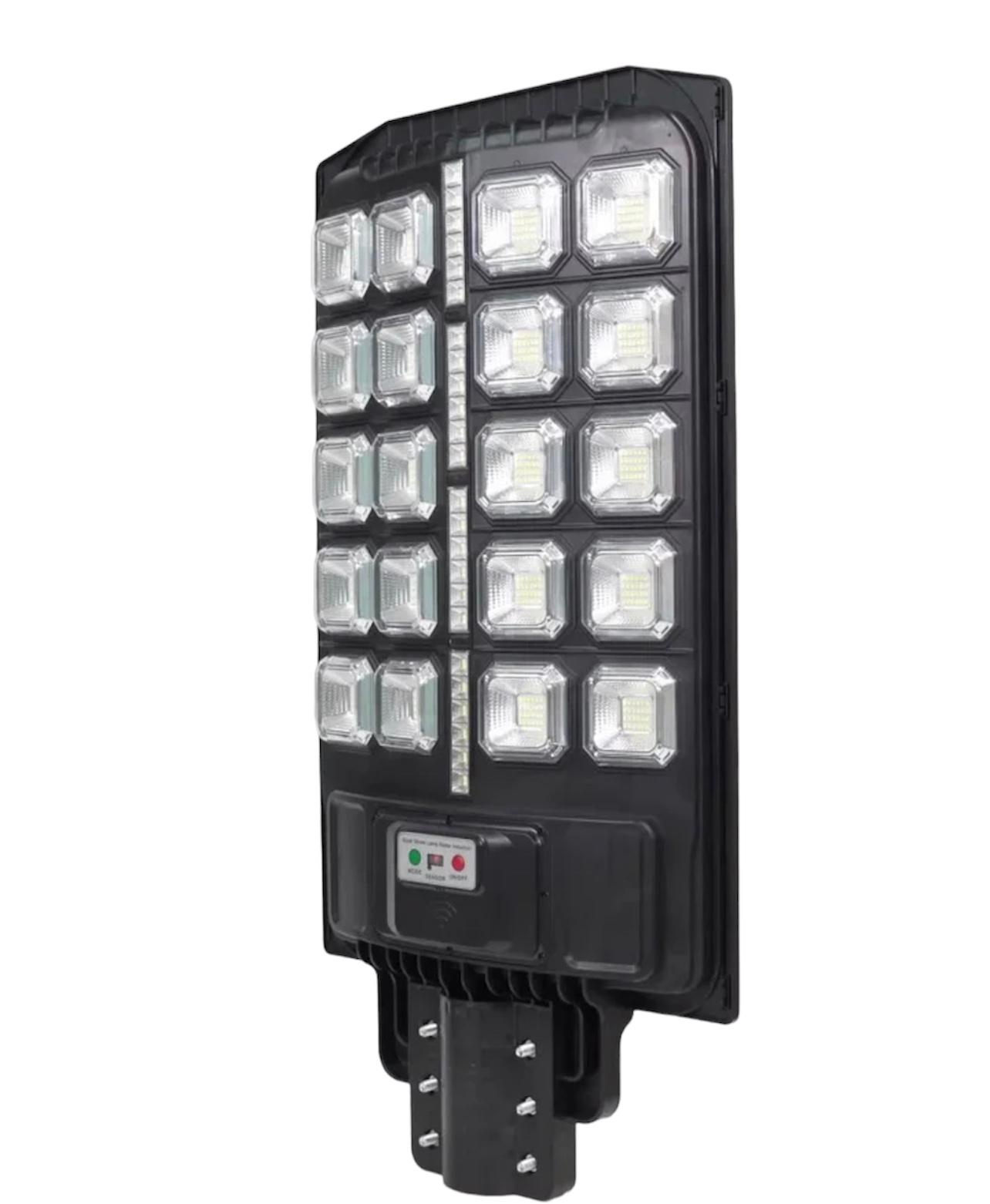 Fari - vazy24 - Faro Lampione 500W LED con Pannello Solare Lampione  Stradale e Telecomando