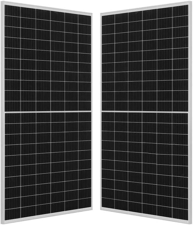 2x Solarwatt Pannelli Solari, Set 2 Moduli 410W 36V, Potenza Totale 820W, per Sistemi Off-Grid e On-Grid