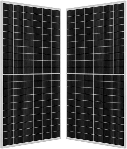 2x Solarwatt Pannelli Solari, Set 2 Moduli 410W 36V, Potenza Totale 820W, per Sistemi Off-Grid e On-Grid