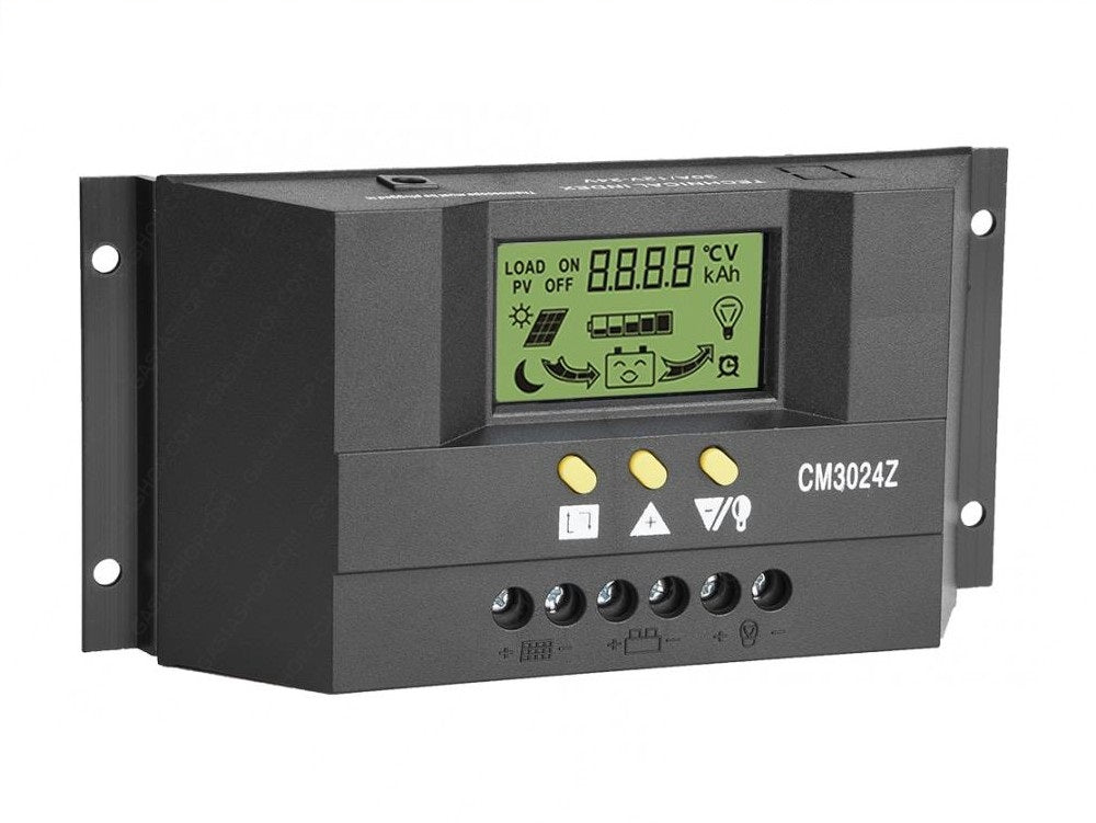 Kit Fotovoltaico a Isola 2kw  2x pannelli da 100W, Inverter 2000W 12V, Batteria 150Ah (Accumulo 2kWh) e Regolatore di Carica 30A LCD
