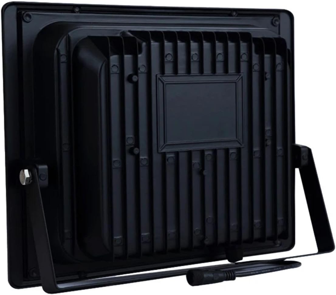 Generico Faro Solare a Led 300W con Pannello Solare Telecomando Impermeabile da Esterno IP66 Bianco freddo 6500K Dimmerabile e crepuscolare Sesnsore di Movimento Casa,Giardino,Parcheggio,Strada