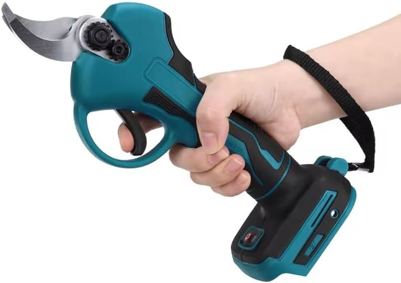 Kit Potatura Motosega + Forbice Elettrico Doppia Batteria 48V 2000Mah a Litio Completo di Valigetta Rigida Protettiva Trincia Rami,Cesoia,da Potatura