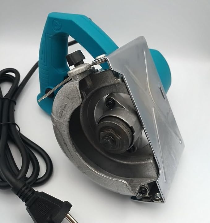 Sega Circolare per mattonelle, Legno, TagliaPiastrelle, Seghetto Elettrico Multiuso per Legno, Marmo e piastrelle, Potenza 1250W, Lama da 125 mm, 12500 rpm, fai da te DIY