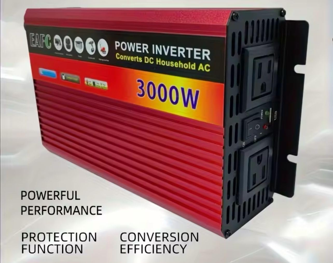 Kit Fotovoltaico Pannello Solare Mono. 2x 250W Regolatore di Carica Solare da 30A,Inverter 3000w 12v, Batteria 120AH al gel da accumulo Cavo Solare da 2.5M, per Camper, Roulotte,Chalet,Abitazione