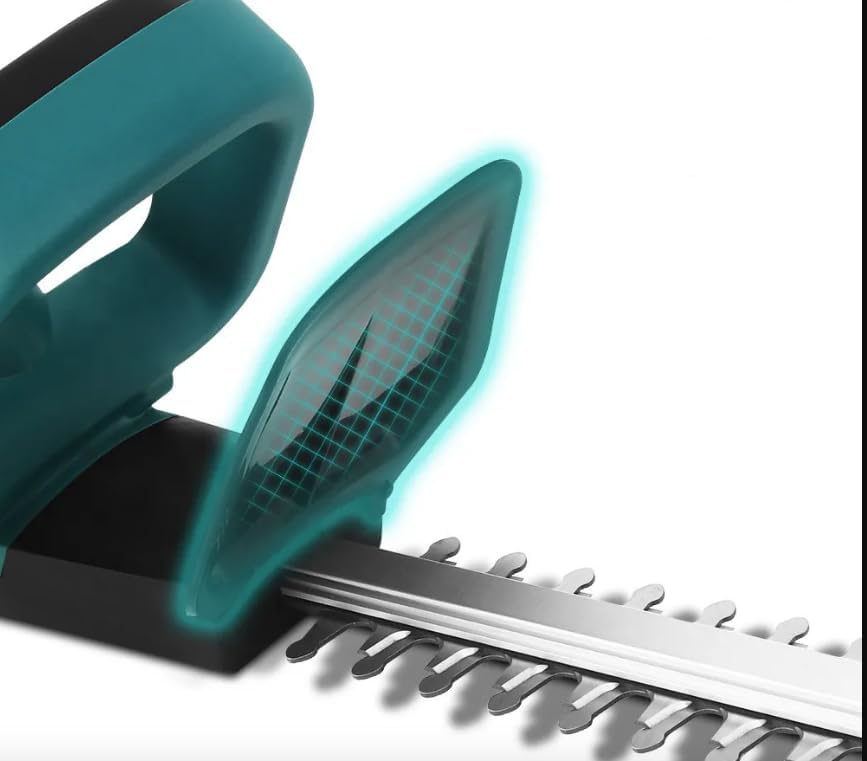 TAGLIASIEPI CON DOPPIA BATTERIA LITIO 48V LAMA DA 40cm TAGLIAERBA SENZA FILO GIARDINO SIEPI FAO DA TE PROFFESSIONALE