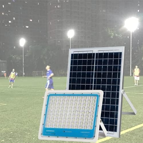 Faretto Led Esterno con Pannello Solare, Faro a Led da Giardino 1000w con Sensore Crepuscolare e Telecomando, Faretto Solare Impermeabile IP66. faro da esterno