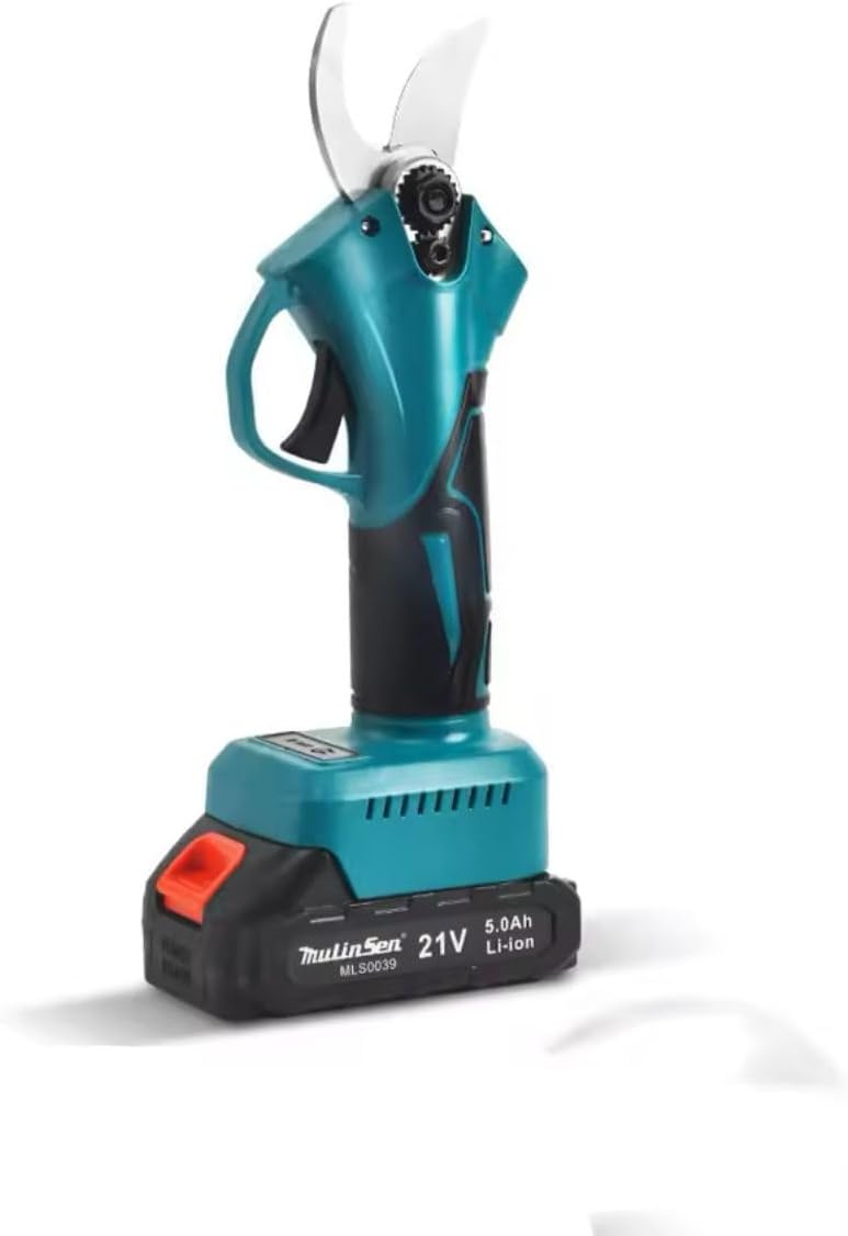 Kit Potatura Motosega Elettrico Forbice Elettrico Faro led da lavoro illuminazione con 2 Batteria 36 V Asta Telescopica per Potatura Alberi Piante Siepi